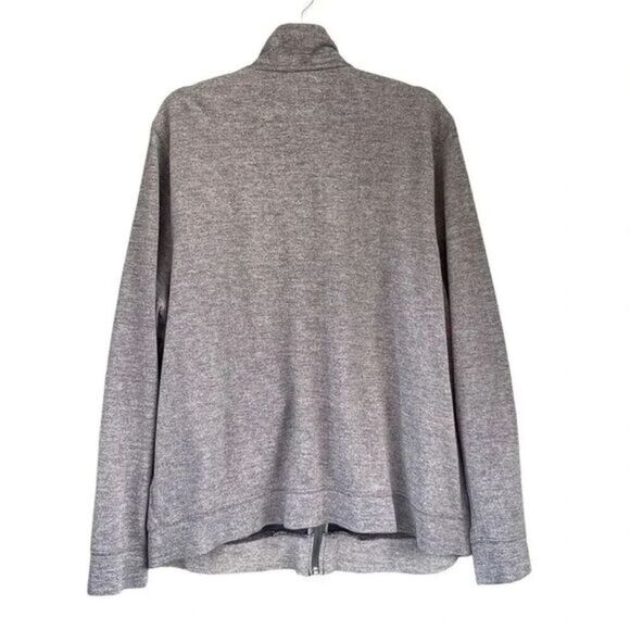 L.L. Bean Blue Full Zip Sweater Jacket Size XL Cotton Blend‎ - Picture 2 of 7